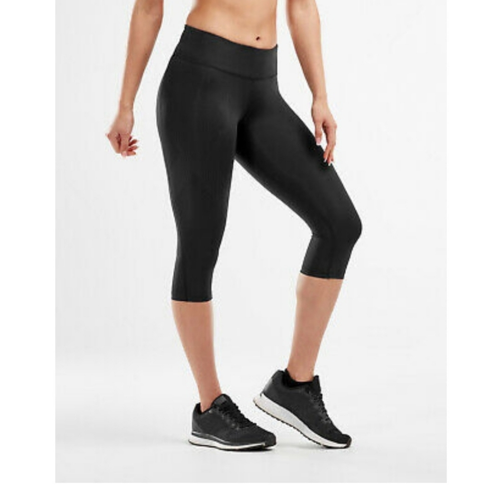 2XU Mid Rise Compression 3/4 Tights - Picture 4 of 6